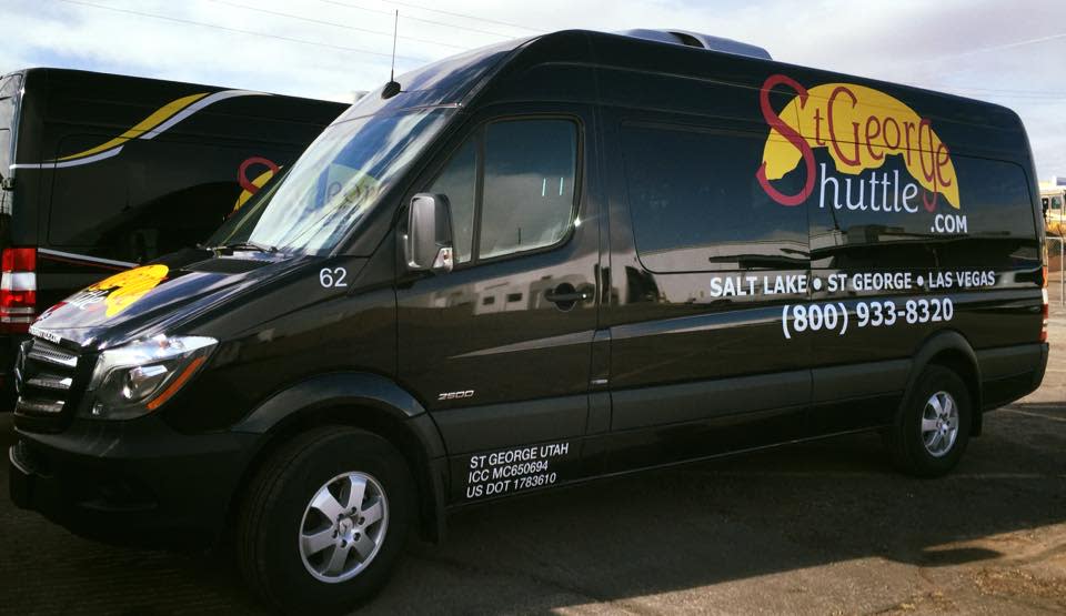 Comfortable shuttle rides from St. George to Las Vegas transportation service