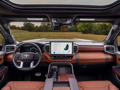 The interior of a private SUV used by St. George Shuttle, showing comfortable seating