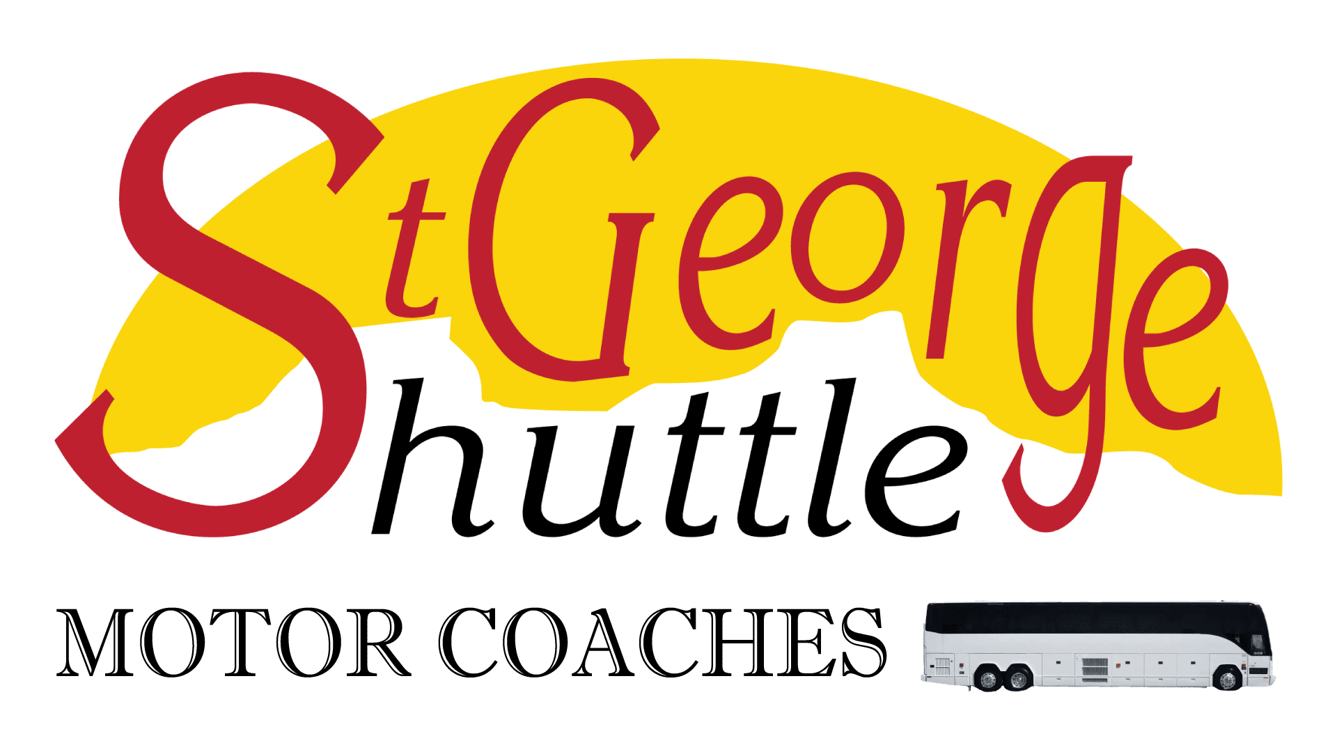 St. George Shuttle Motor Coaches with bus Logo