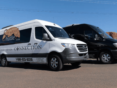 To and from the park with our Zion National Park shuttle service in St. George, UT